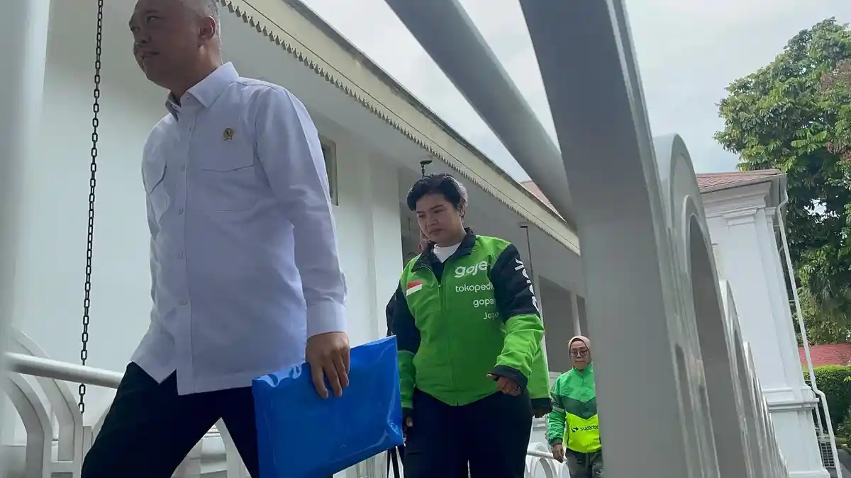 Ajak Driver Ojol, Bos GOTO Patrick Walujo Temui Prabowo di Istana, Bahas THR?