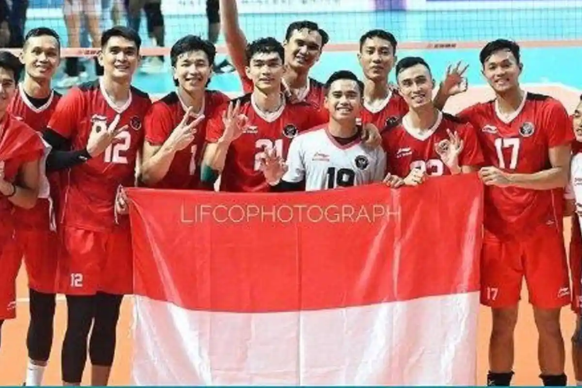 Live Siaran Langsung Moji TV! Jadwal 12 Besar AVC Challenge Cup 2023 Indonesia vs Kazakhstan Besok