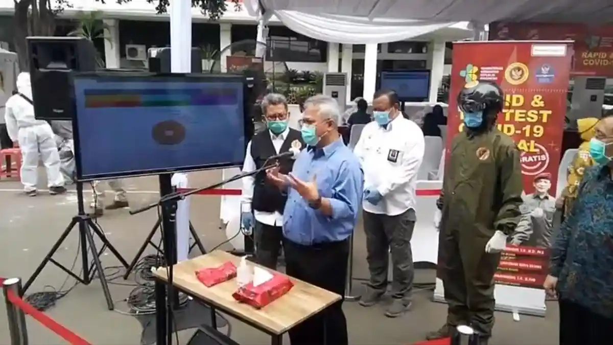 Gandeng BIN, KPU Gelar Tes Swab Virus Corona