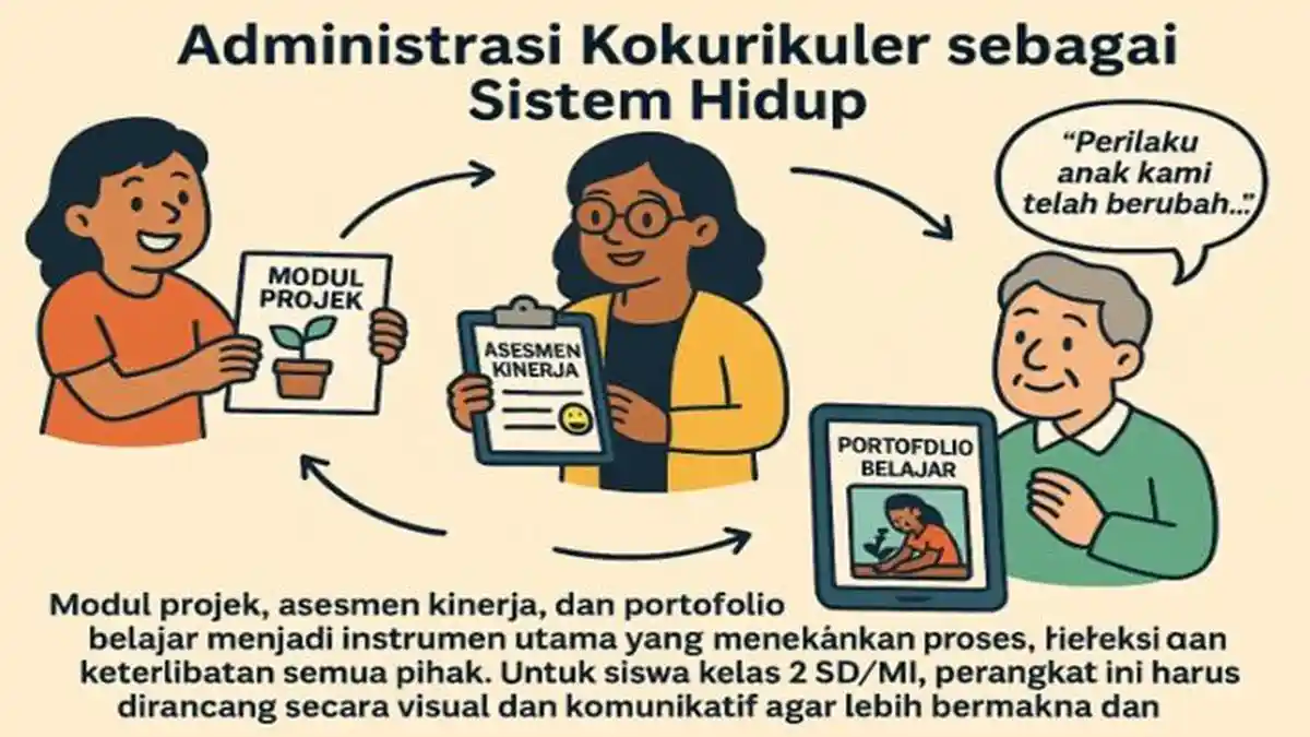 Contoh Perangkat Administrasi Program Kokurikuler Kelas 2 SD/MI Kurikulum Merdeka