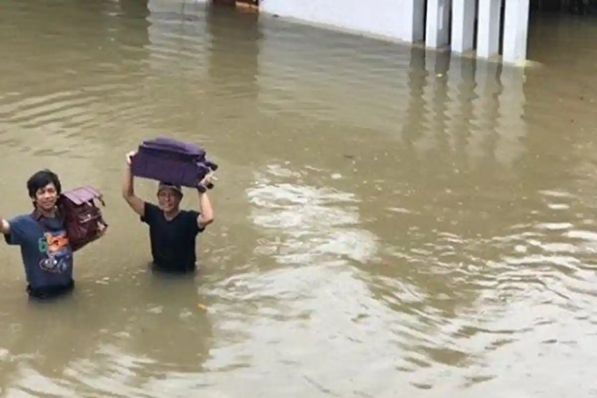 Deretan Artis yang Rumahnya Terkena Banjir Jakarta, Anya Geraldine: Apartemen Gue Jadi Danau