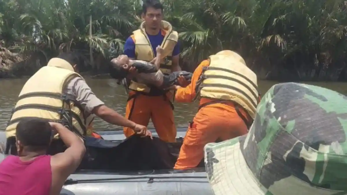 Raihan, Korban Perahu Karam yang Ditumpangi Sekeluarga Ditemukan Meninggal Dunia