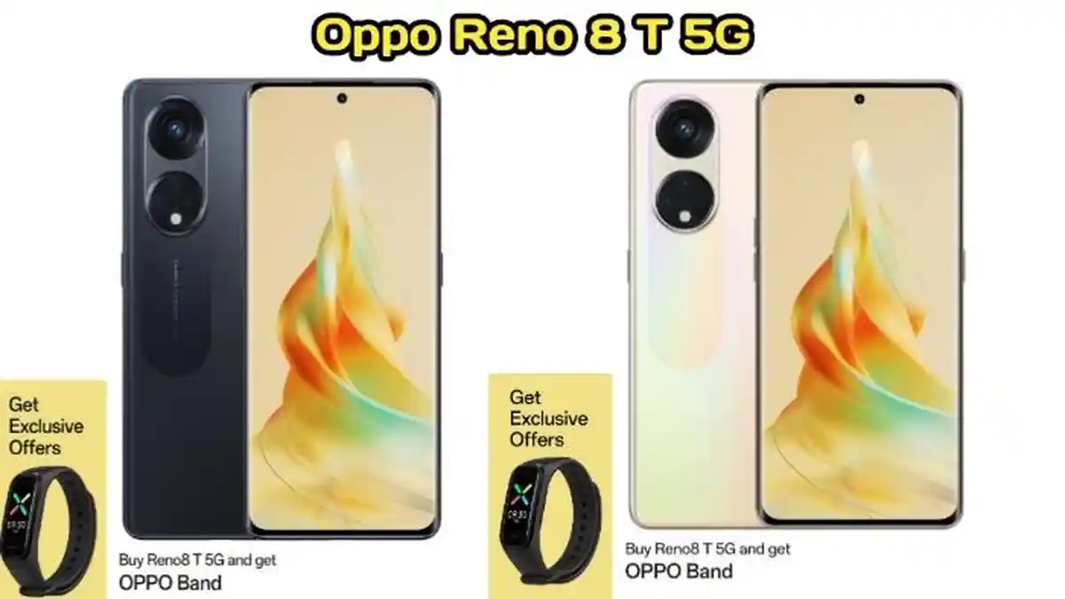 OPPO Reno 8 T 5G, Harga dan Spesifikasi, Dilengkapi Kamera 108MP, Refresh Rate 120 Hz, Fast Charging
