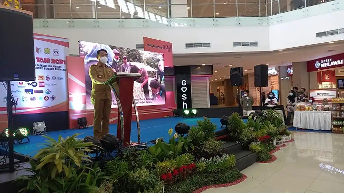 Temu Usaha Tani 2021, Pemda Sigi Pasarkan Hasil dari Petani dan UMKM Agribisnis