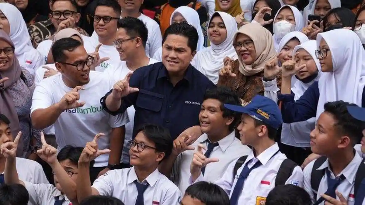 Dukungan Solid Anak Muda Menguatkan Erick Thohir Jadi Cawapres
