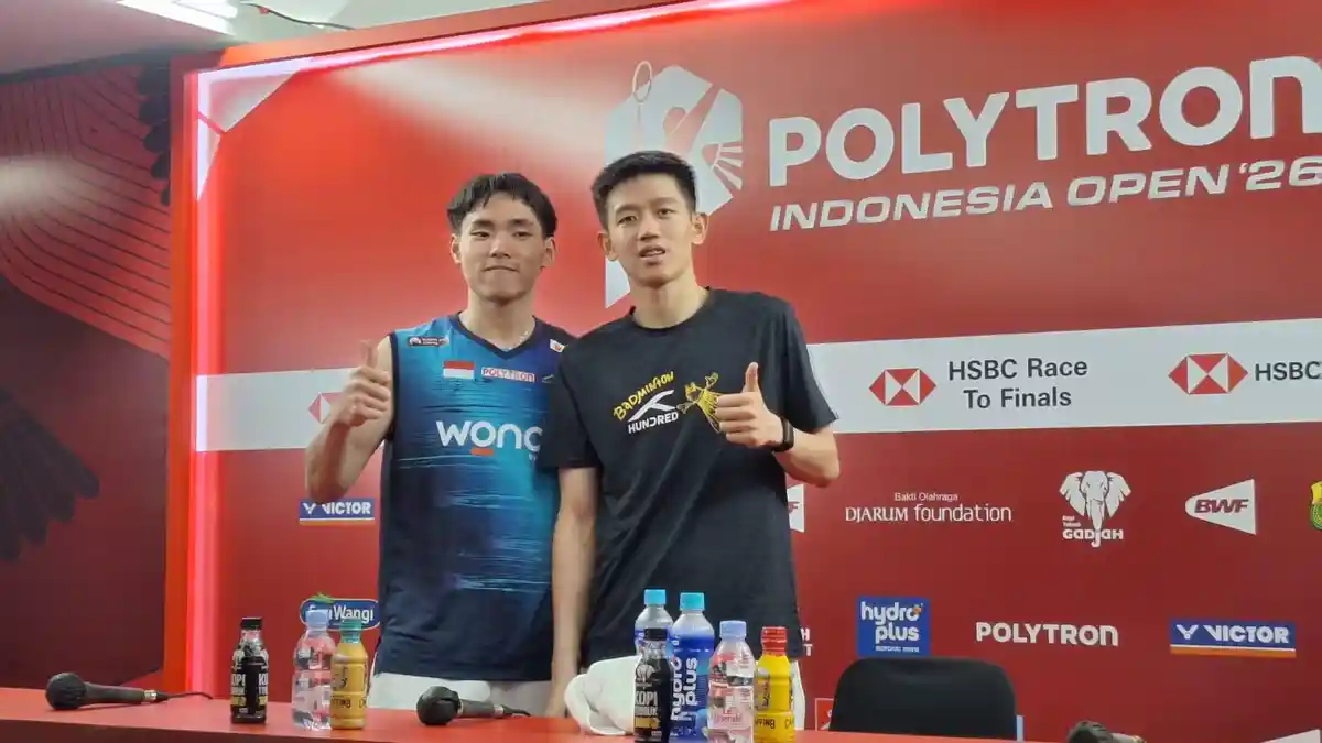 Dukungan di Istora & Servis 'Gacor' Antar Raymond/Joaquin ke Semifinal Polytron Indonesia Open 2026