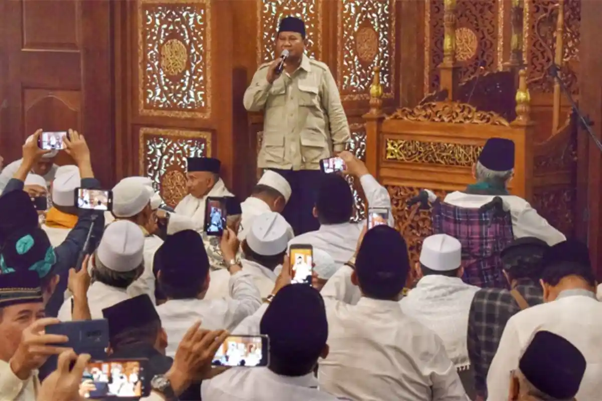 Prabowo Subianto: Hasil Quick Count Kita Menang 52,2 Persen