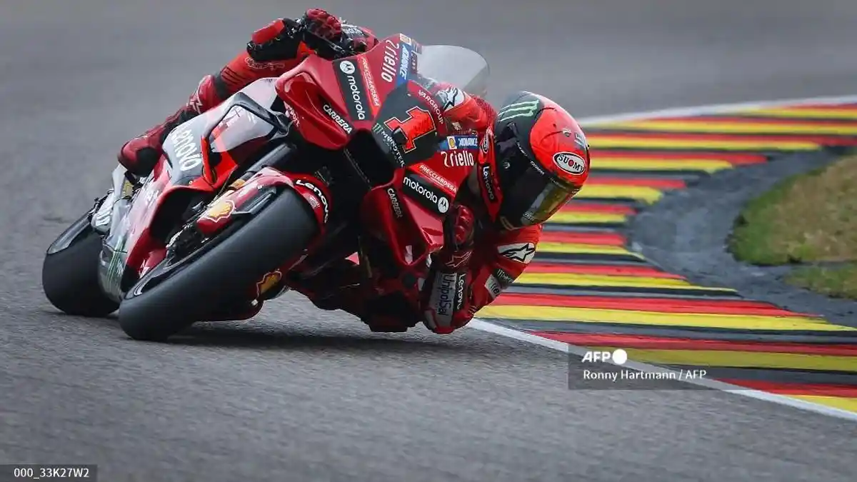 Link Live Streaming Sprint Race MotoGP Jerman 2023 Malam Ini Pukul 20.00 WIB: Bagnaia Pole Position