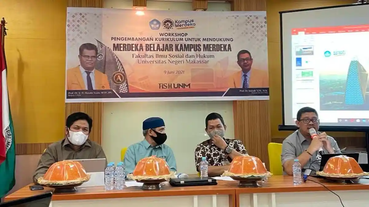 Fakultas Ilmu Sosial dan Hukum UNM Dukung Penuh Kurikulum MBKM
