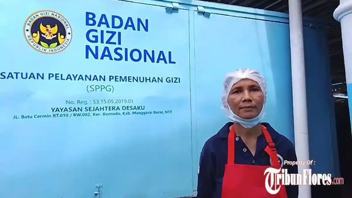 Elisabet Senang Bisa Bantu Ekonomi Rumah Tangga, Pekerja SPPG Batu Cermin