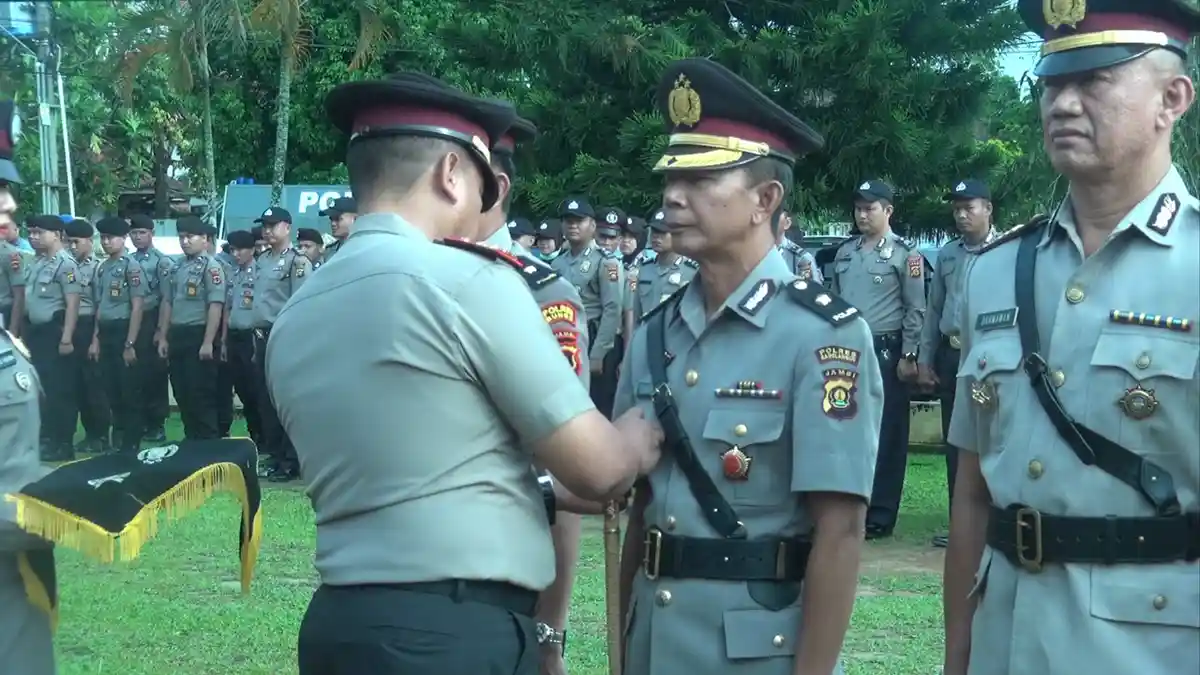 Tiga Pejabat Tinggi Polres Bungo Diganti, Ini Pejabat Barunya