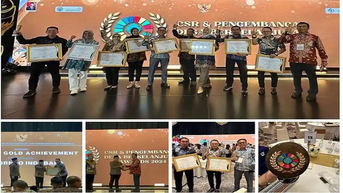 PT BIB Raih 12 Penghargaan di PDB Awards 2024, Pengakuan Atas Peran Pembangunan Desa dan Program CSR