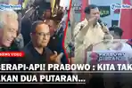 BERAPI-API! Prabowo Subianto Sebut Hasil Survei Katakan Satu Putaran : Tak Akan Berjalan Dua Putaran