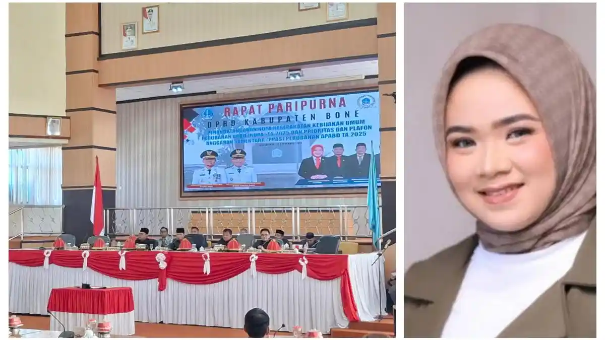 Sinyal Tak Setuju APBD Perubahan 2025! Ketua DPRD Bone Andi Tenri Walk Out dari Rapat Paripurna