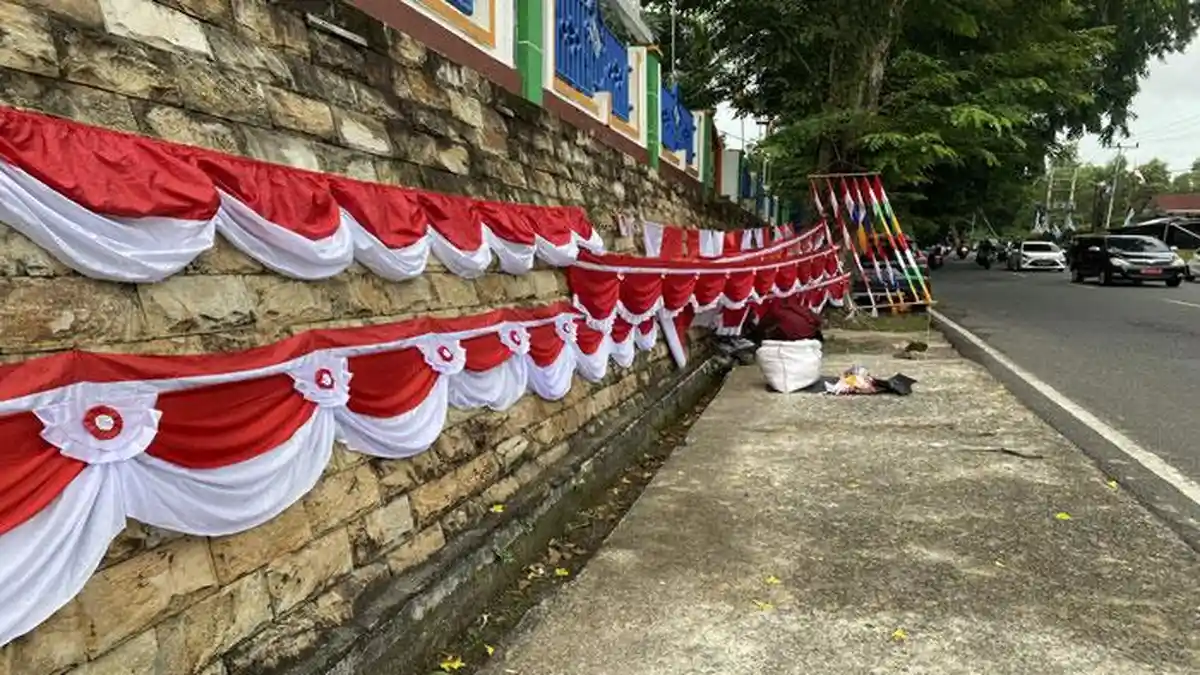 Pelaku UMKM Tanjungpinang Dilibatkan di Gerakan Pembagian 10 Juta Bendera Merah Putih