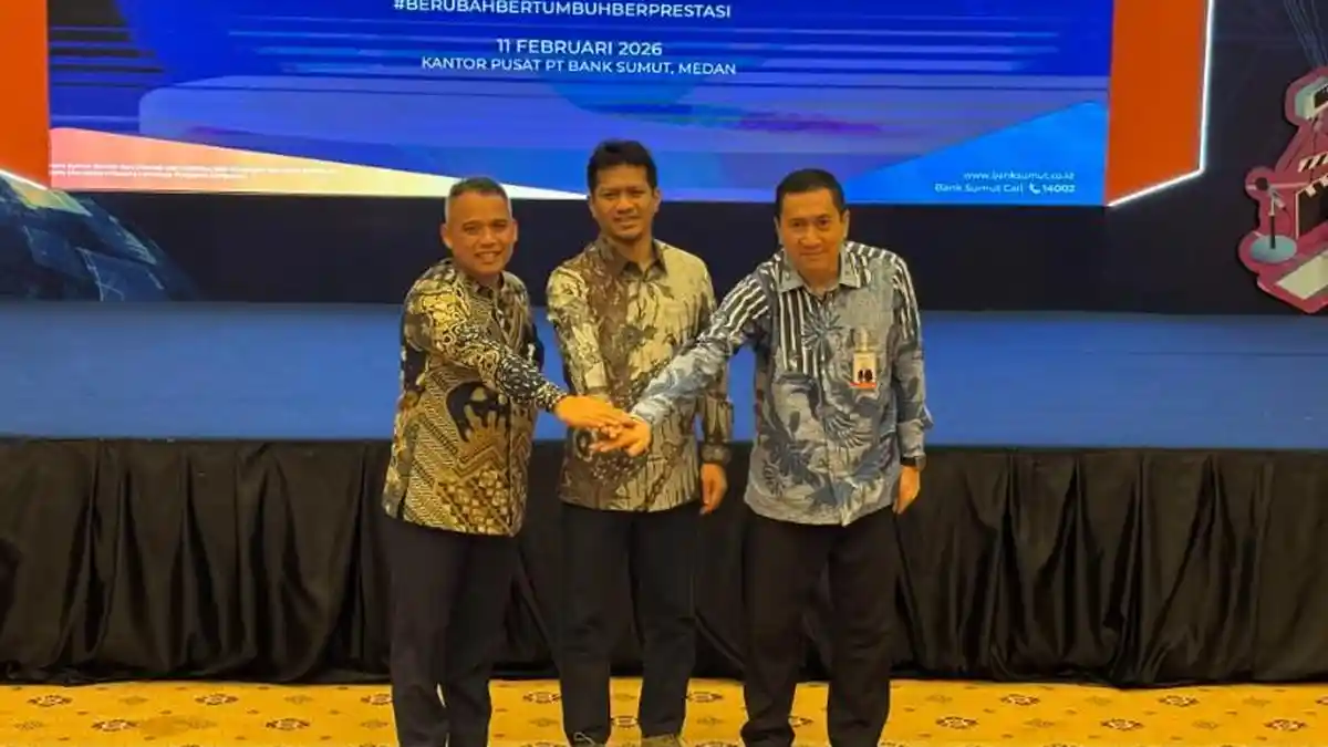 Kader Internal Akhiri Penantian 13 Tahun, Ini Struktur Lengkap Pejabat Bank Sumut 2026
