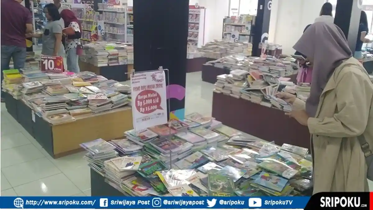 Gramedia Pusat  Atmo Adakan Bazar Buku Murah Dari Harga Rp 5 Ribu Hingga Rp 20 Ribu