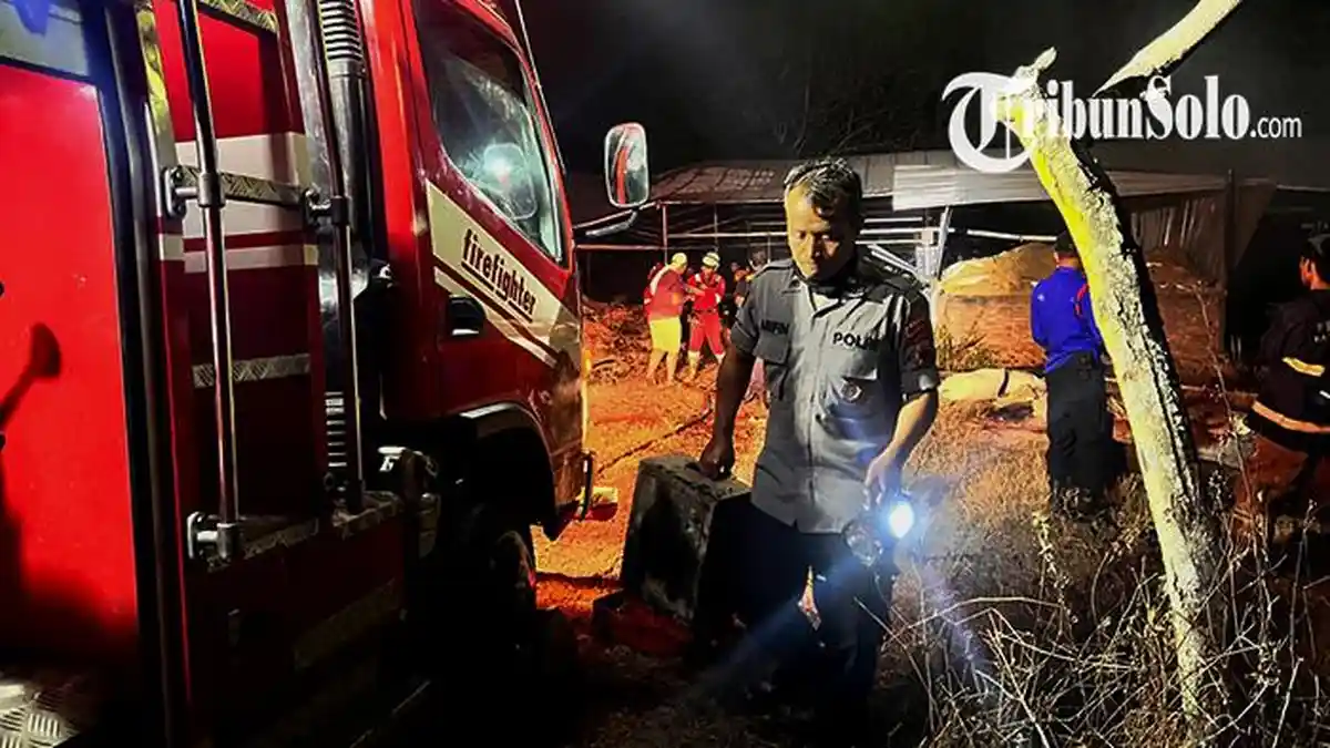 KERUGIAN Kebakaran Kandang Ayam di Karanganyar : Lebih dari Rp 1 Miliar