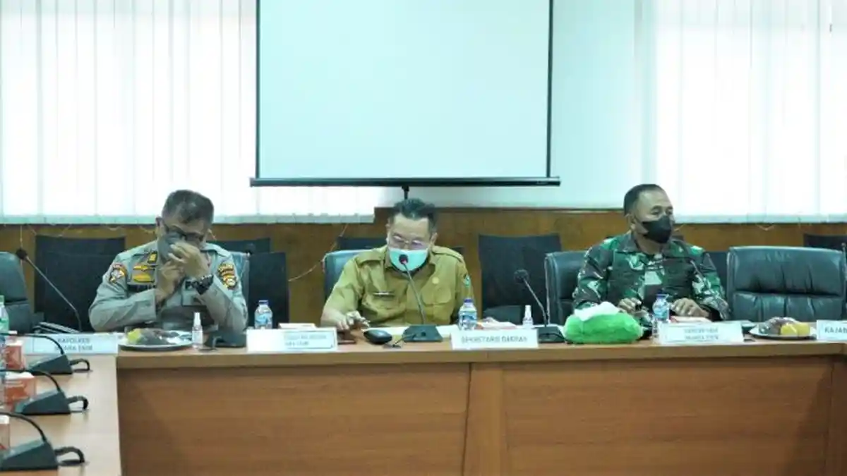 Pencapaian Vaksinasi Masih Minim, Camat Diminta Gencarkan Sosialisasi