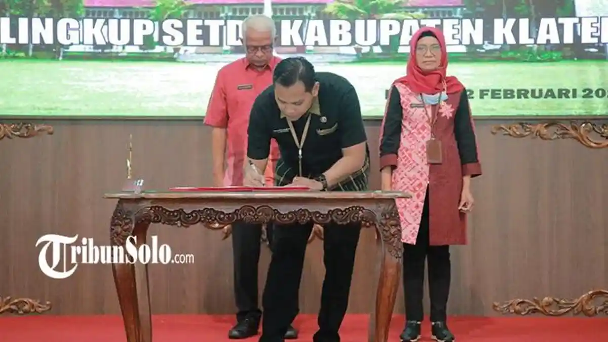 Cara Pemkab Klaten Cegah Korupsi di Lingkungan ASN, Teken Pakta Integritas dan Perjanjian Kinerja 