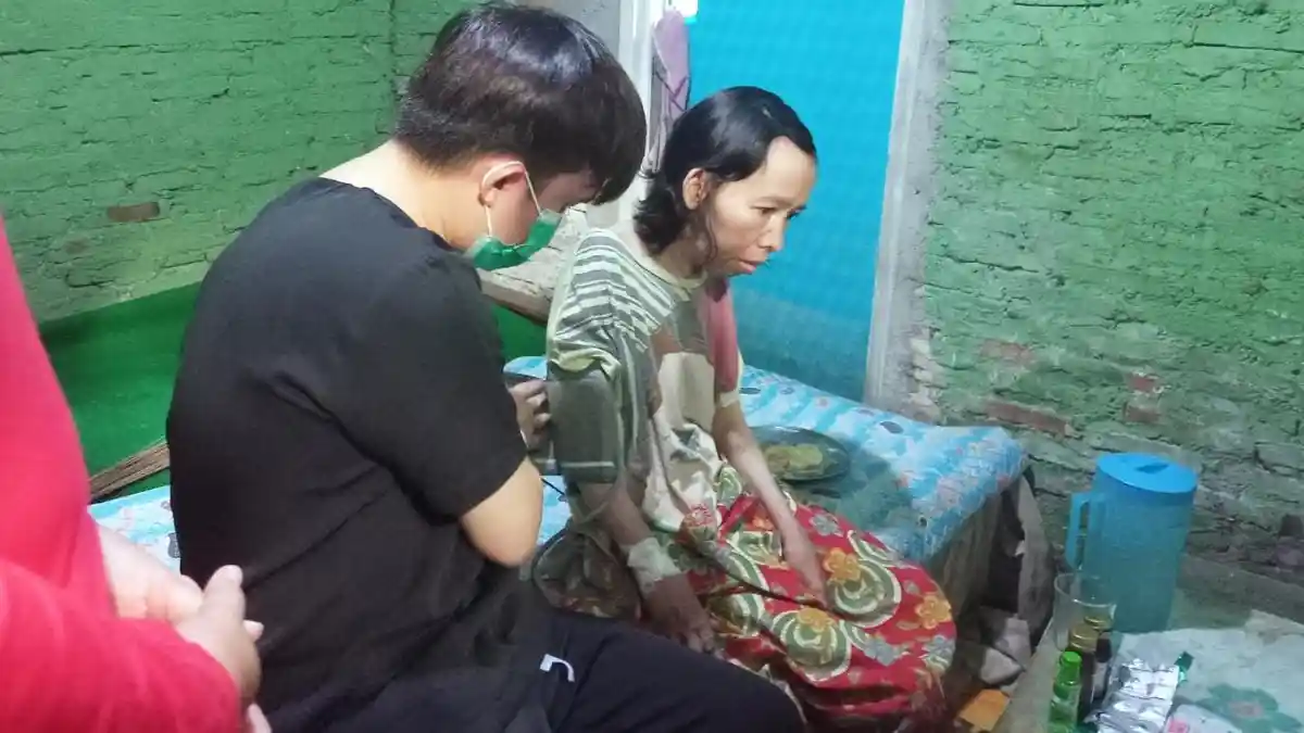 Wanita  Asal Impuro 8 Tahun Derita Lumpuh, Butuh Bantuan Pemkot Metro Lampung