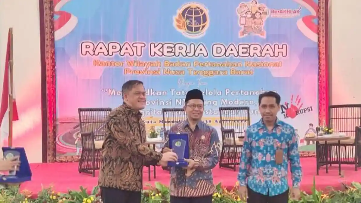 BPN Kanwil NTB Gelar Rapat Kerja Daerah 2024 di Mandalika