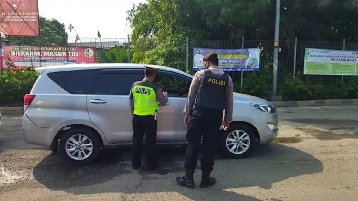 Polresta Tangerang Putar Balik 16.016 Kendaraan Pemudik terkait Larangan Mudik Lebaran