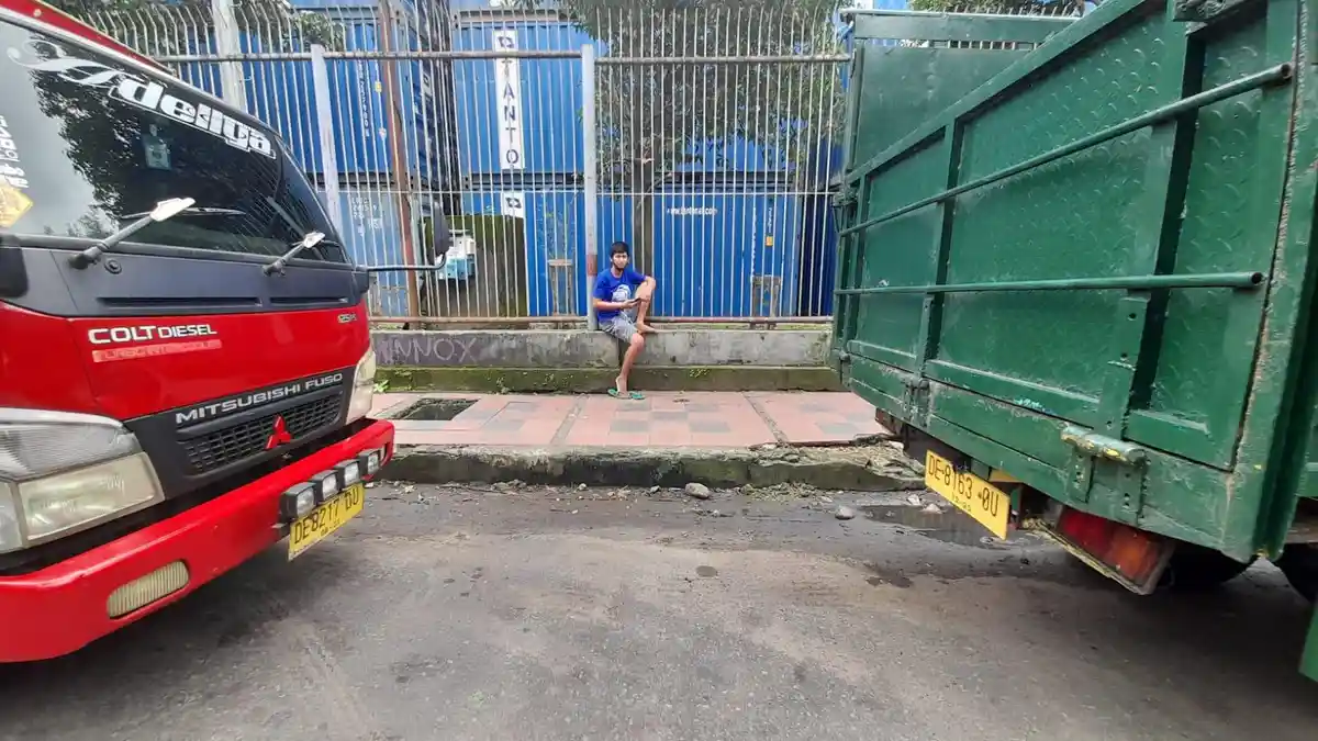 Eks Pasar Gambus Bakal Jadi Parkiran Khusus Truk, Bodewin Wattimena: Penataan Tengah Berjalan 