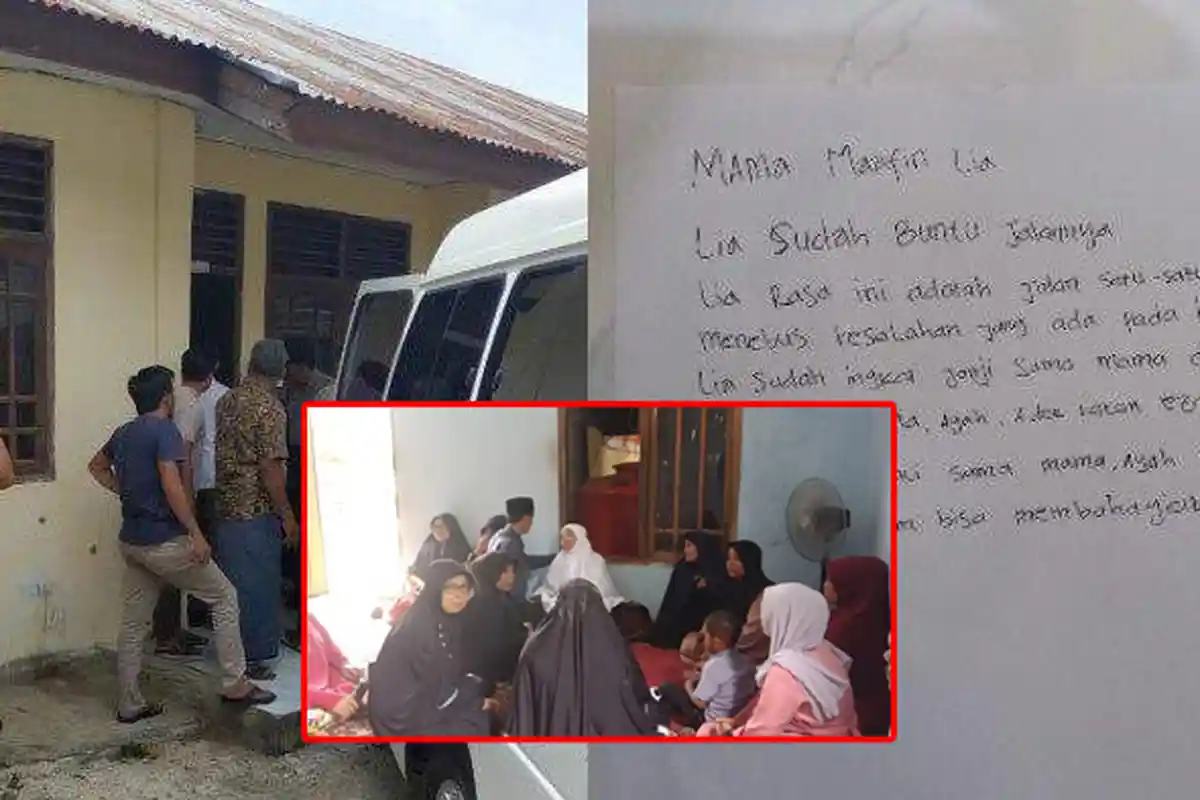 Janggal Selendang Merah & Wasiat Dekat Jenazah Lia, Tangis Ibunda Pecah Putrinya Tewas Jelang Nikah