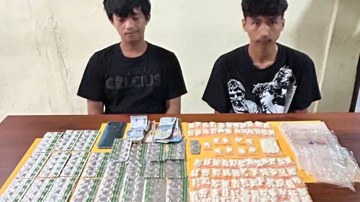 Alan dan Erwin Diciduk Edarkan Ribuan THD dan Tramadol di Palopo
