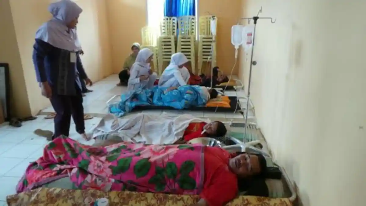 Belasan Jemaat Gereja Yeruel Pekayon Keracunan Nasi Kotak