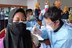 Dinas Kesehatan Palembang Kejar Target Vaksinasi Anak, Syarat Utama Sekolah Tatap Muka