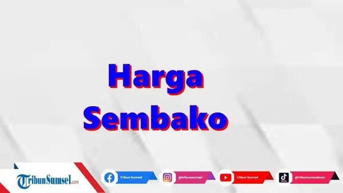 Daftar Harga Sembako di Palembang Hari Ini 8 Januari 2026, Cabai, Bawang Turun