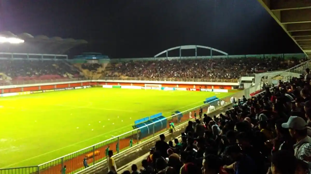 Galih Akbar Pecah Kebuntuan, PSCS Sementara Unggul 1-0 Atas Tuan Rumah PSS