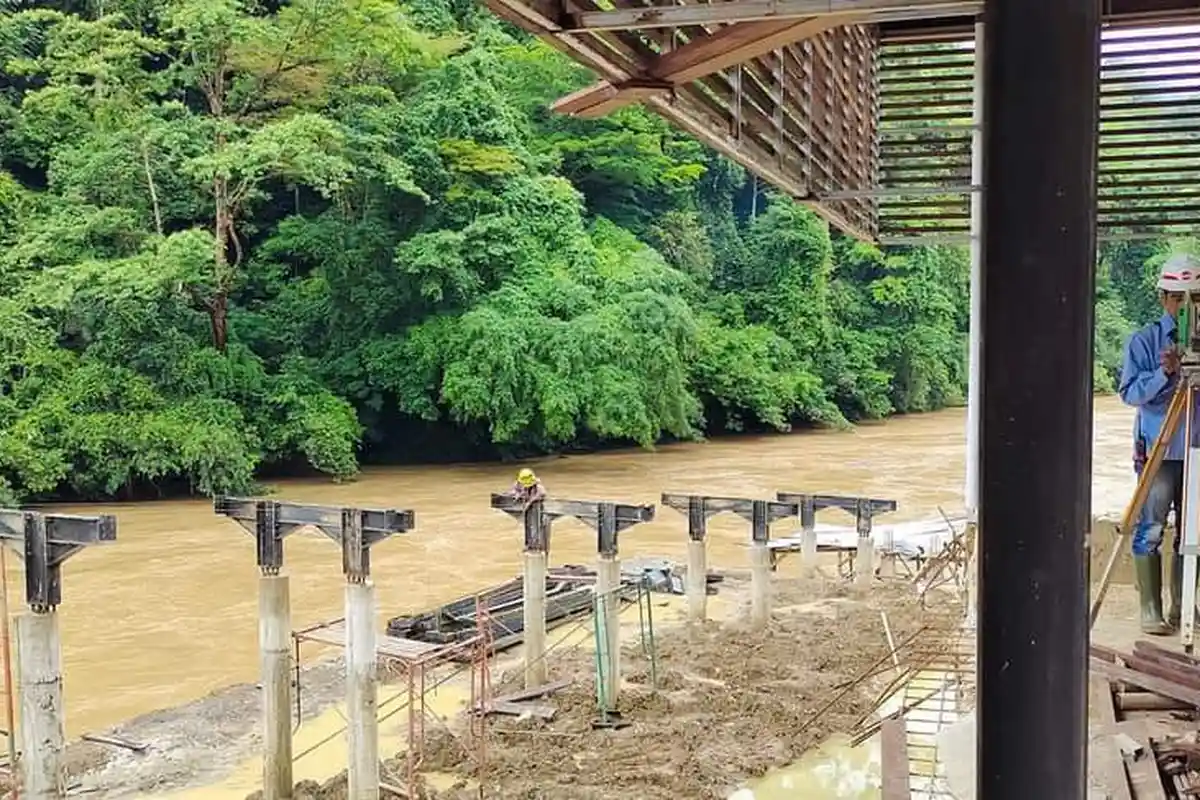 Progres Pembangunan PLBN Terpadu di Desa Labang 95 Persen, Lumbis: Kemungkinan Lebih Dulu Berfungsi