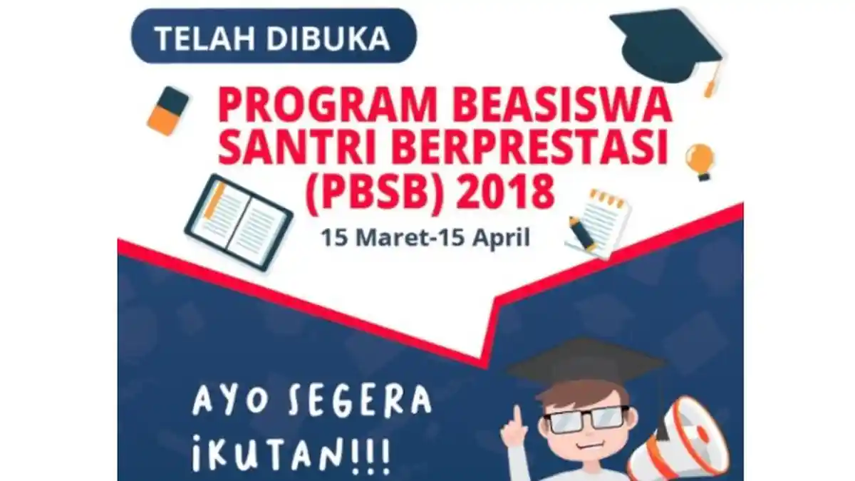 Jangan Lewatkan! Kemenag Buka Beasiswa Santri 2018, Simak Tips Lulus Seleksi dan Universitasnya