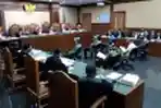 Sidang Perdana Kasus Korupsi Jiwasraya, Enam Terdakwa Gunakan Face Shield