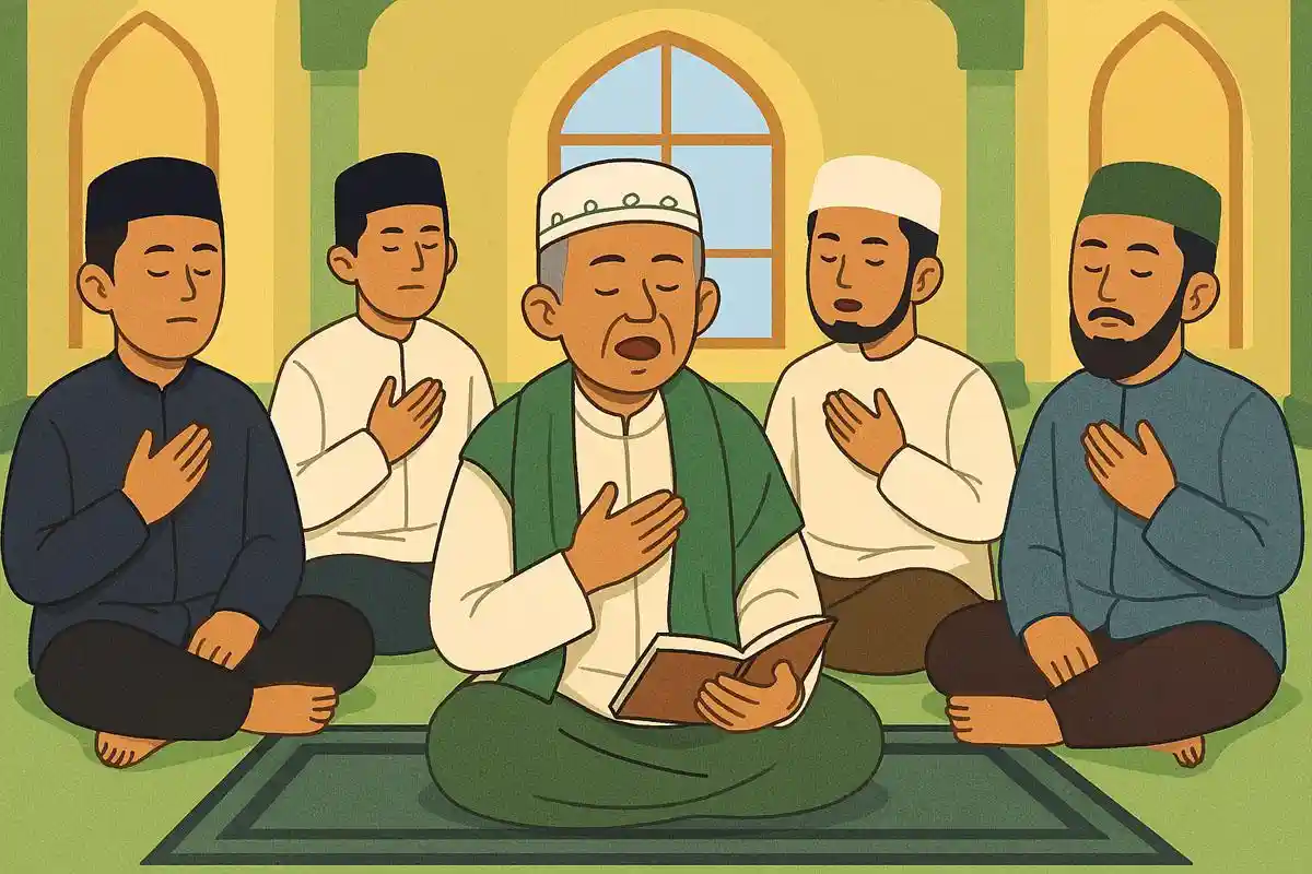 Lirik Sholawat Diba dengan Tulisan Arab, Latin dan Terjemahan Lengkap Sesuai Urutan yang Dibaca