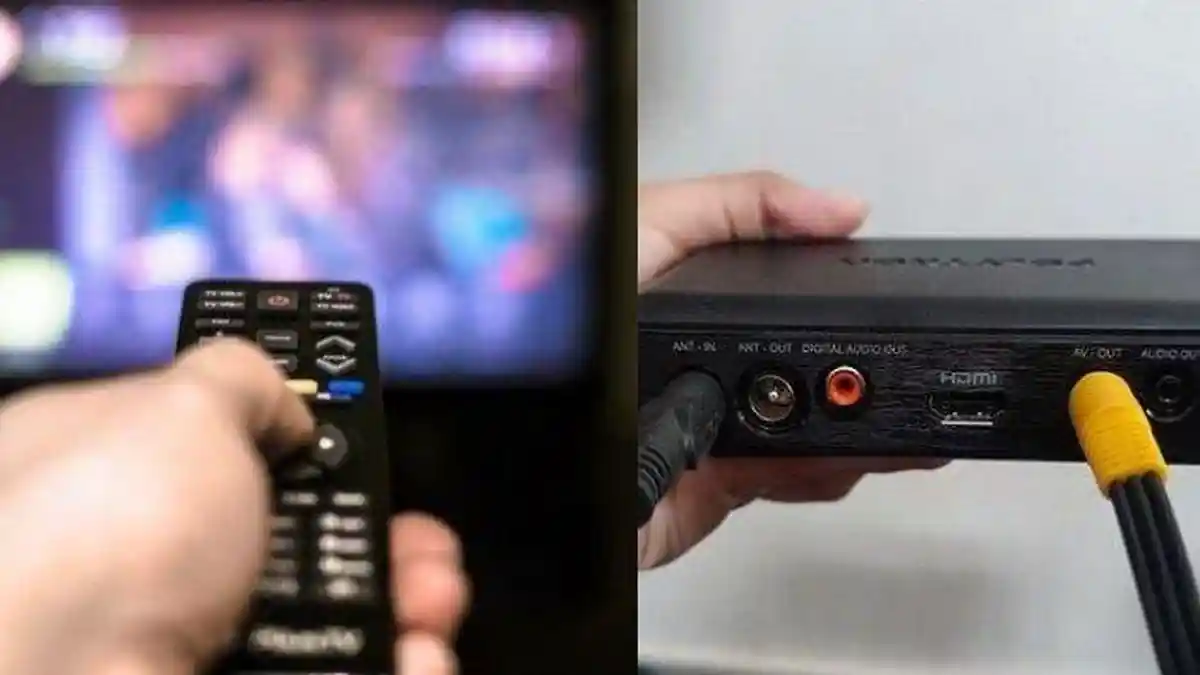 FITUR CANGGIH Siaran TV Digital dan Cara Pasang Set Top Box (STB) di TV Tabung