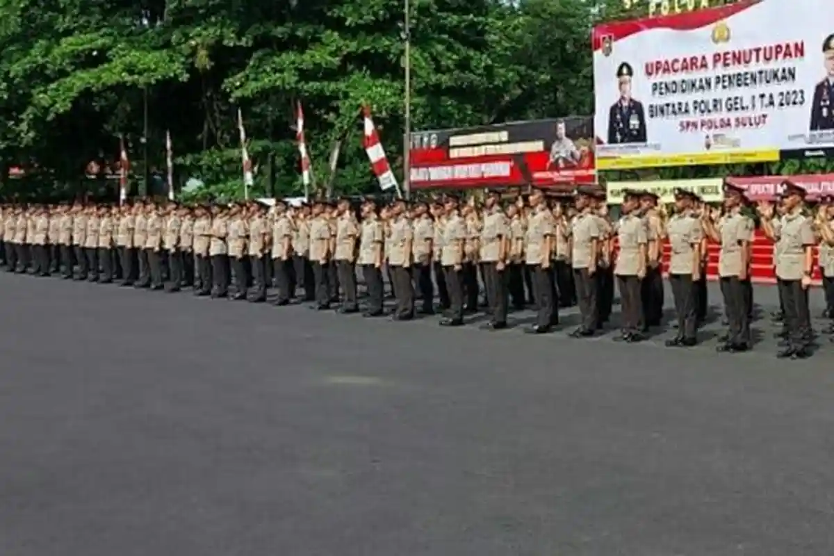 152 Siswa SPN Polda Sulawesi Utara Sah Berpangkat Bripda