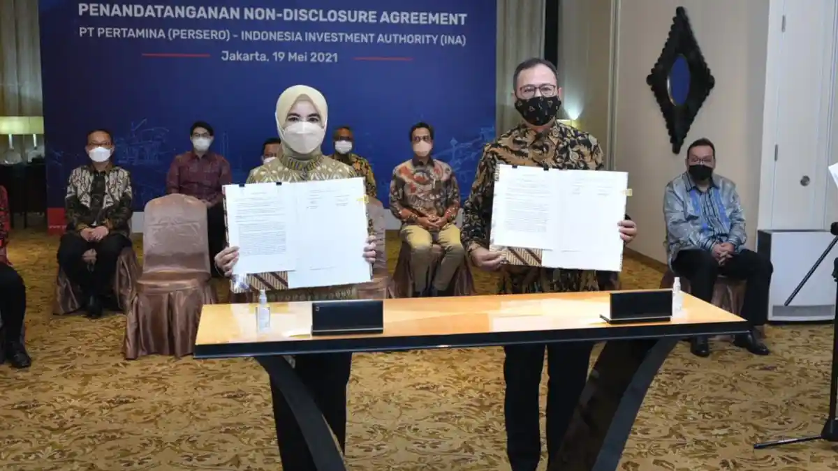 Pertamina dan Indonesia Investment Authority Jajaki Kolaborasi Investasi Sektor Energi
