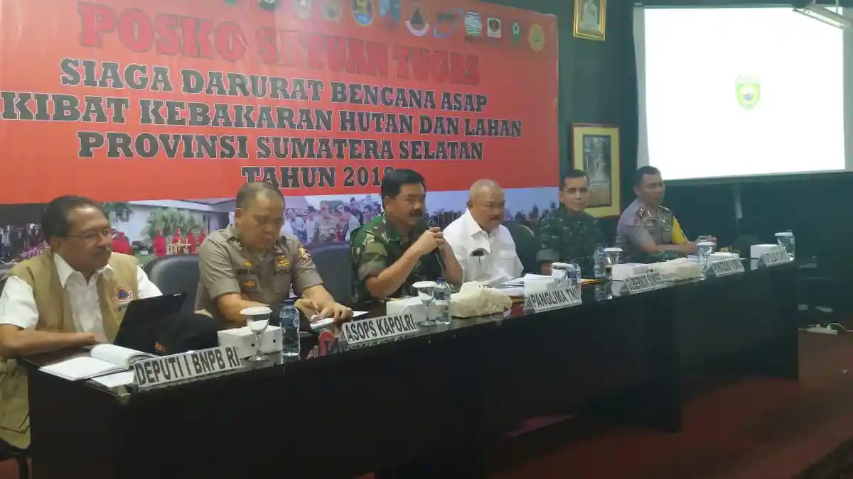 Panglima TNI Optimis Gangguan Asap Dapat Diatasi