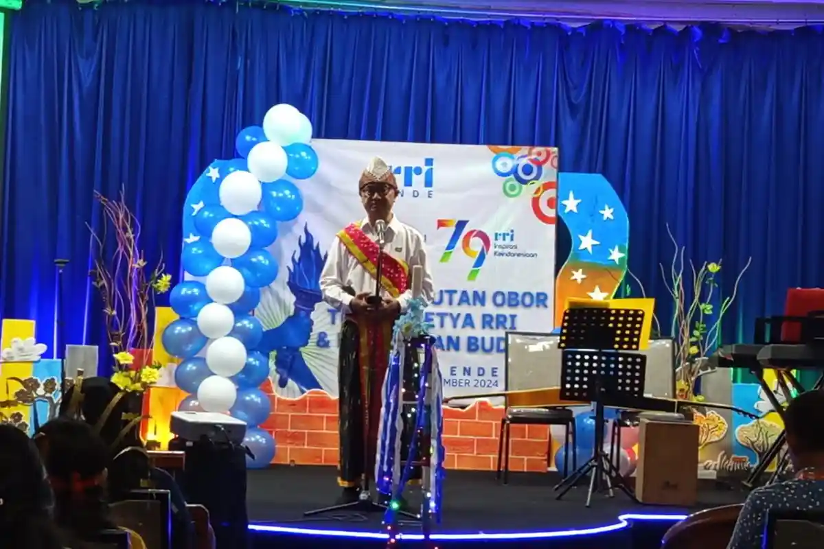 Rayakan HUT ke-79, RRI Ende Hadapi Tantangan Besar di Era Digital