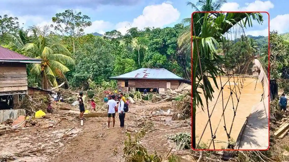 Banjir Bandang di Tiang Pumpung, Listrik dan Sinyal Ponsel Terputus