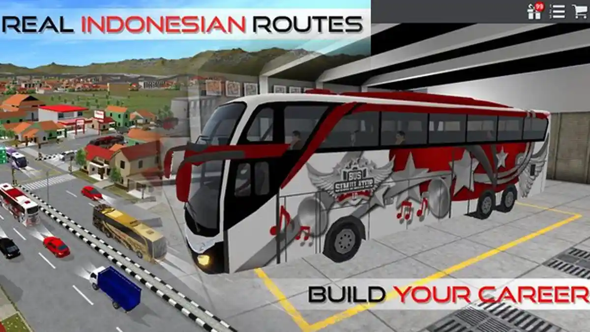Game Android Bus Simulator Indonesia, Rasakan Sensasi Kendarai Angkutan Umum Besar Ini, Seru Banget!