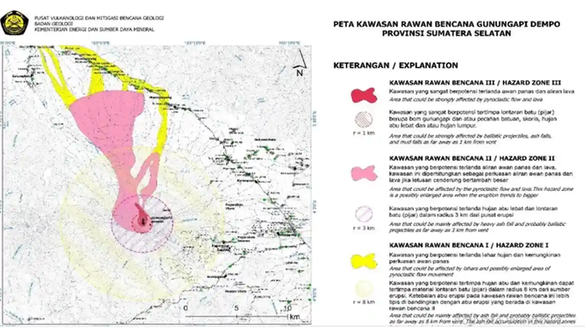 Status Gunung Dempo Level II, BPBD Sumsel Minta 3 Daerah Ini Persiapkan Diri Mulai Titik Pengungsian