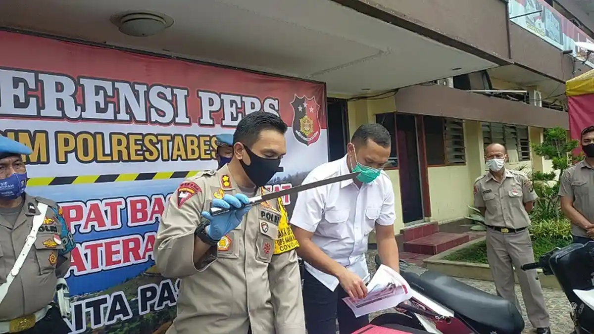 BREAKING NEWS: Polisi Tembak Mati Begal di Percut Sei Tuan, Ancam Korban Pakai Samurai dan Parang