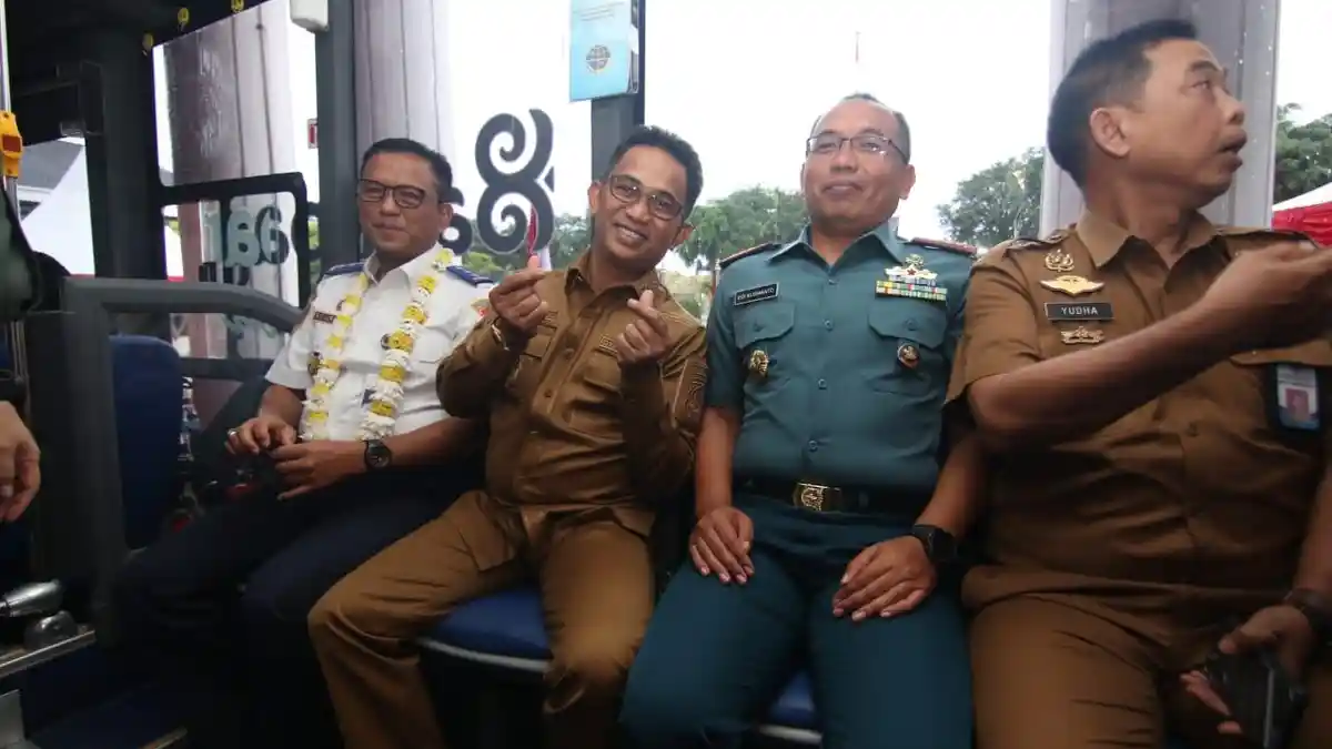 17 Unit Bus Balikpapan Trans City Beroperasi Hari Ini, Tersedia Tiga Koridor 
