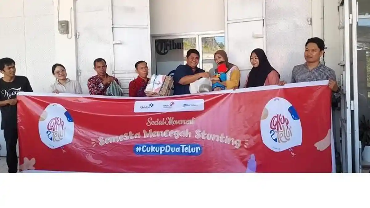 Warga Mamuju Berisiko Stunting Bersyukur Terima Bantuan Gizi Tribun Network