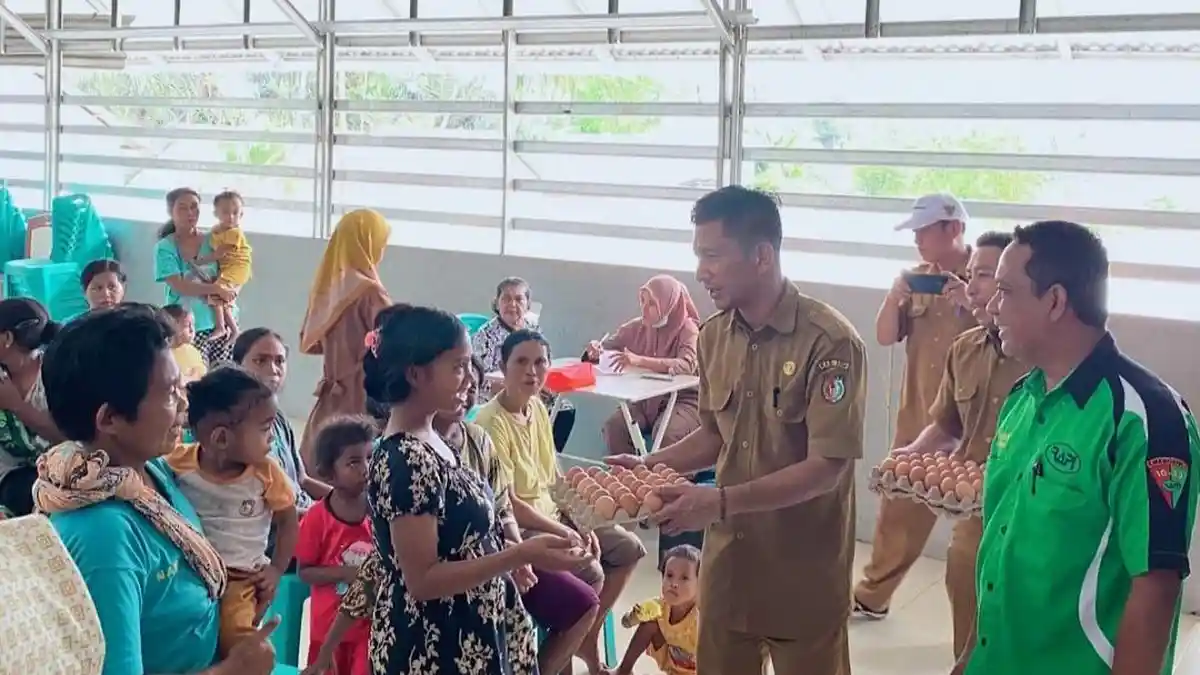 Program Sejuta Telur, Langkah Inovatif Pemkab Sigi Atasi Gizi Buruk